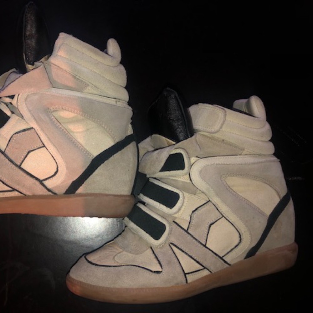 Isabel Marant hidden wedge sneaker